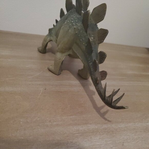 Vintage IMPERIAL 1985 Dinosaur Toy Stegosaurus Brontosaurus Figures Rare - Picture 5 of 10